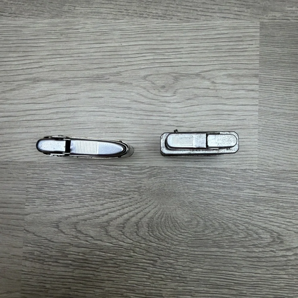 VTG Colvair Art Deco Kent Slide-O-Matic Lighter & Bentley Torch Lighter Set